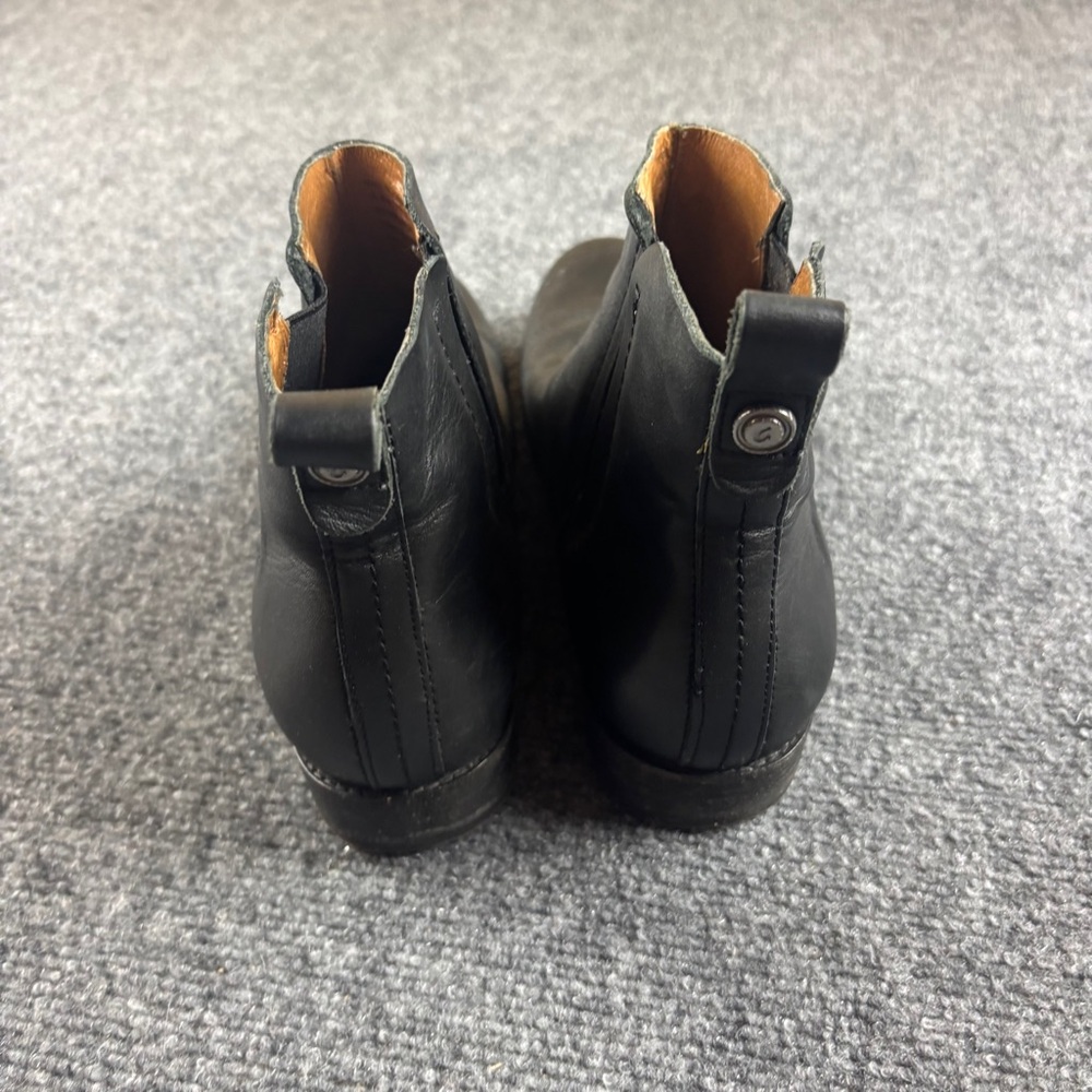 OLUKAI Women’s Black Leather Malie Booties Size: 8 - Picture 4 of 10